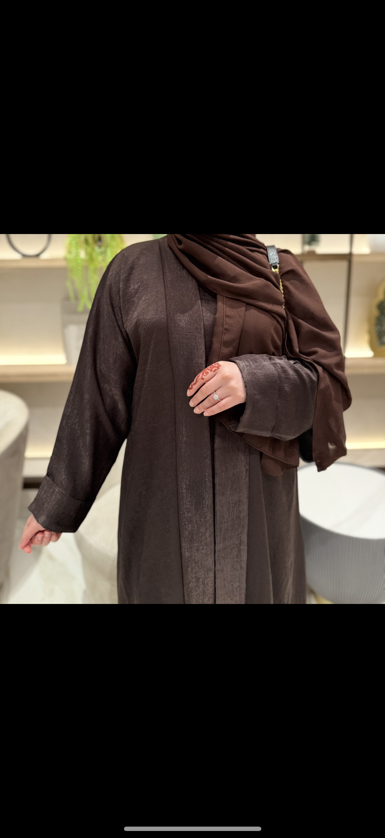 Ayla Abaya Three Piece