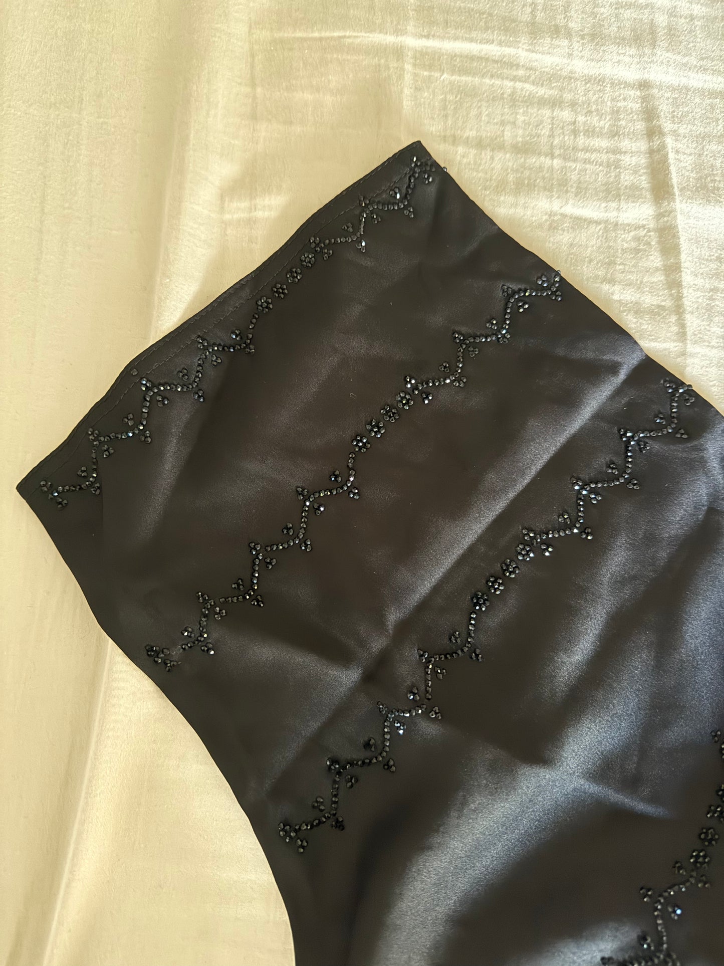 Open Embellished Butterfly Abaya