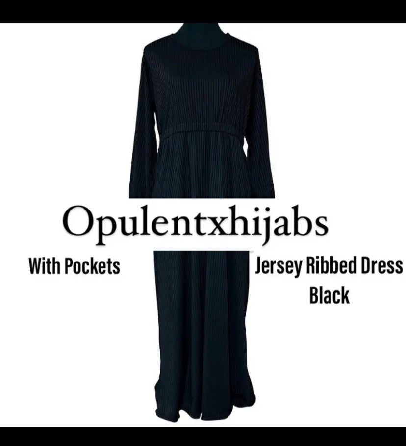 Loungewear Abaya - Black