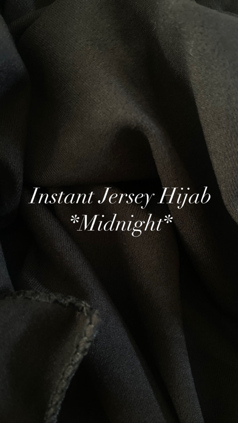Instant Jersey Hijab - More Colours Available
