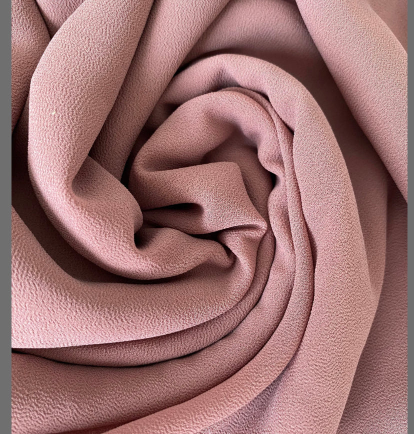Non-Slip Chiffon Hijab Pink