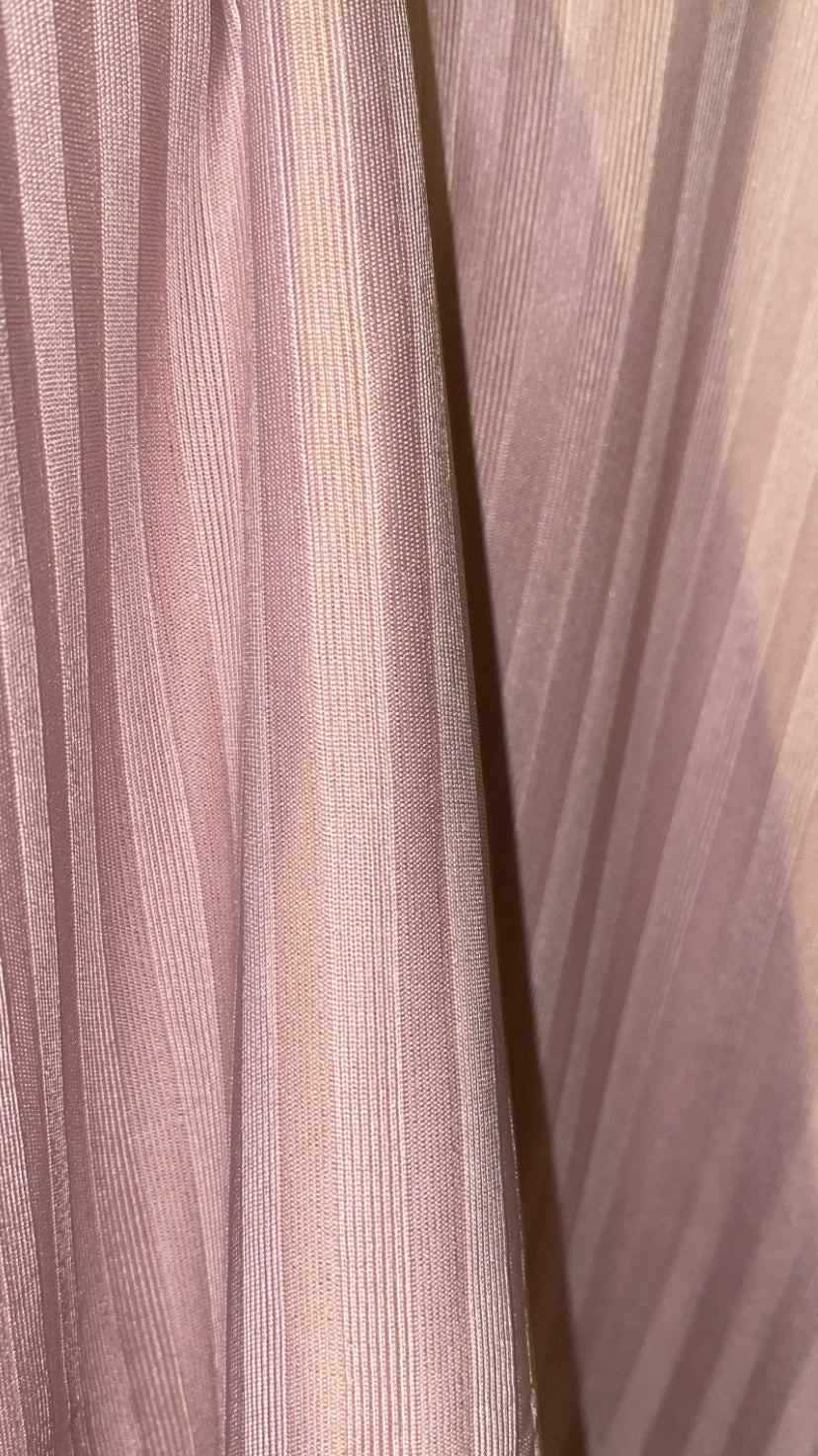 Pink Ribbed Jersey Hijab