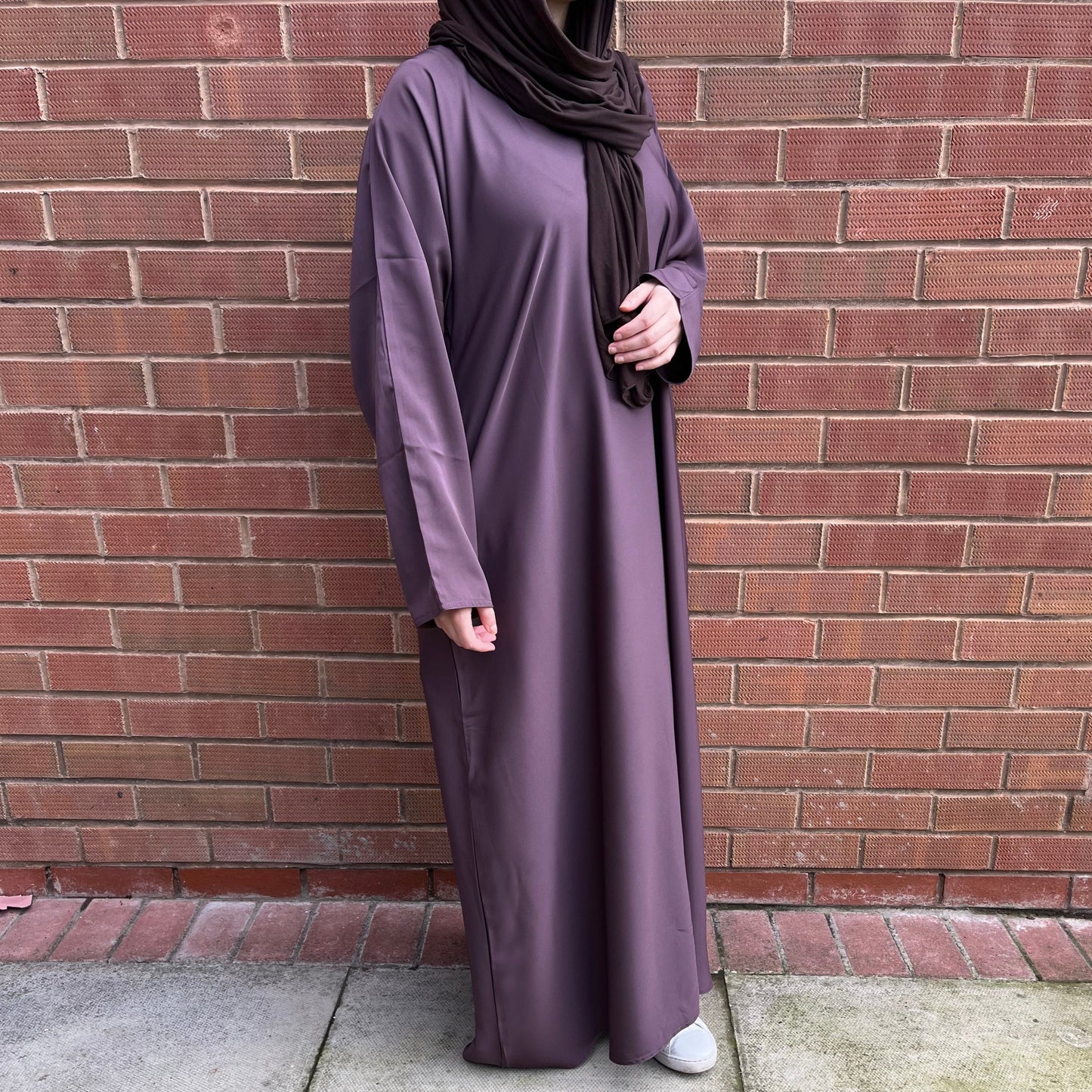 Mauve Nida Abaya (no belt)