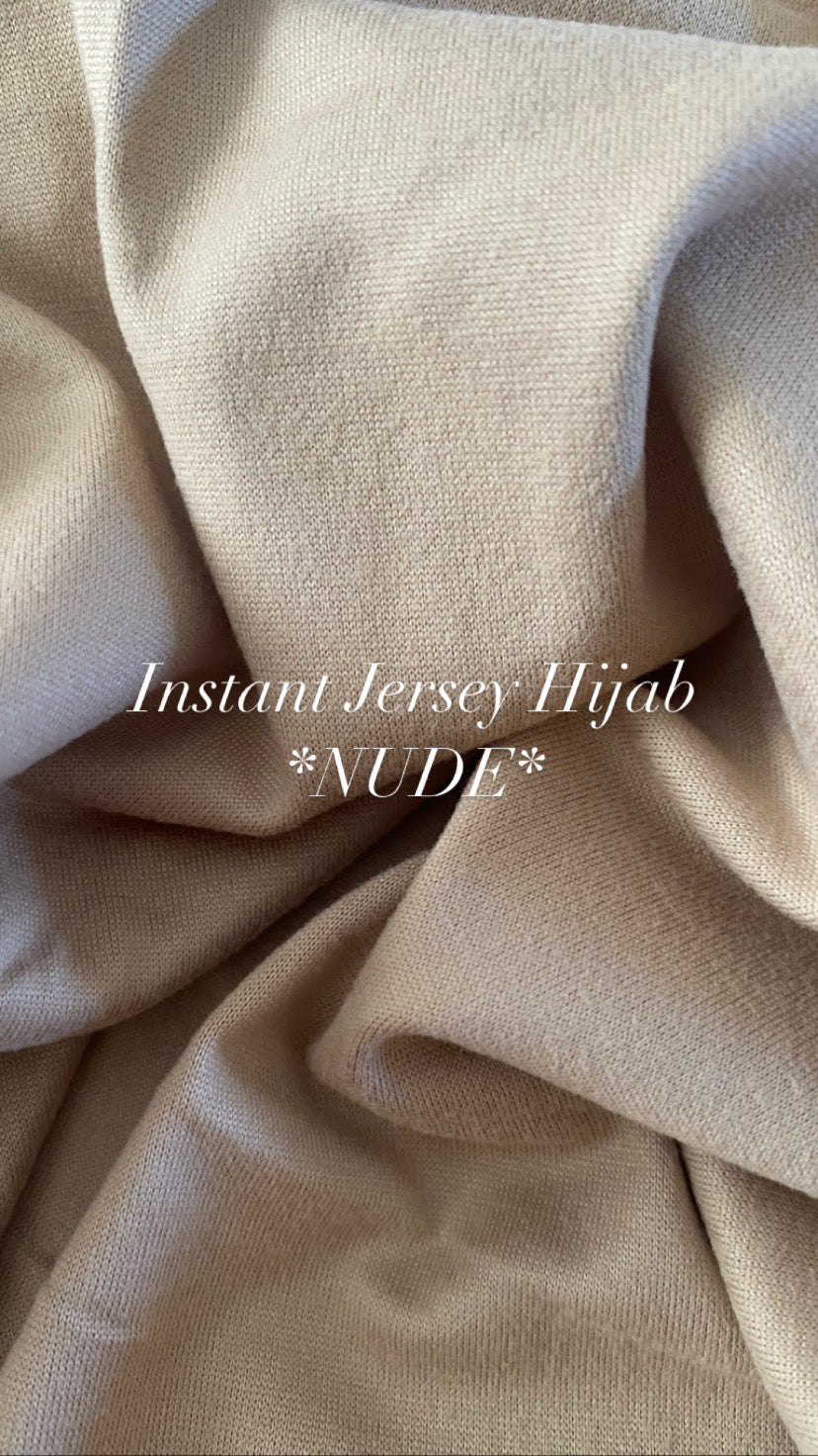 Instant Jersey Hijab - More Colours Available