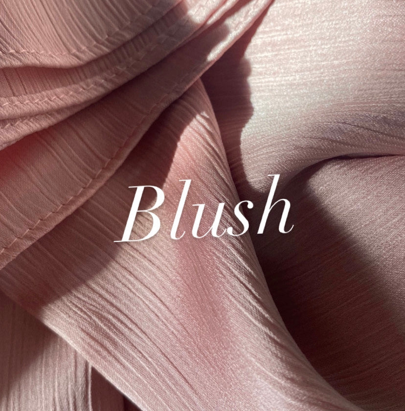 Instant Satin Silk Hijab - Blush