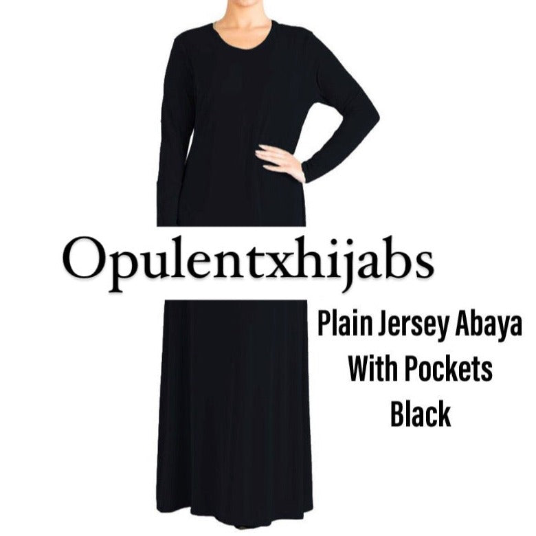 Essential abaya - Black