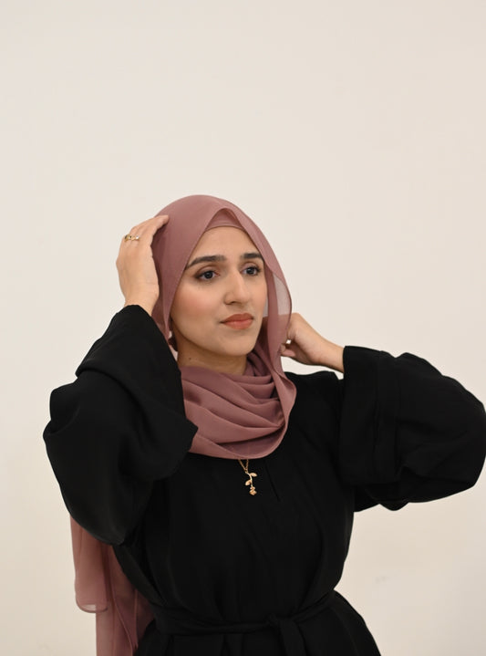 Semi-Instant Hijab Pink