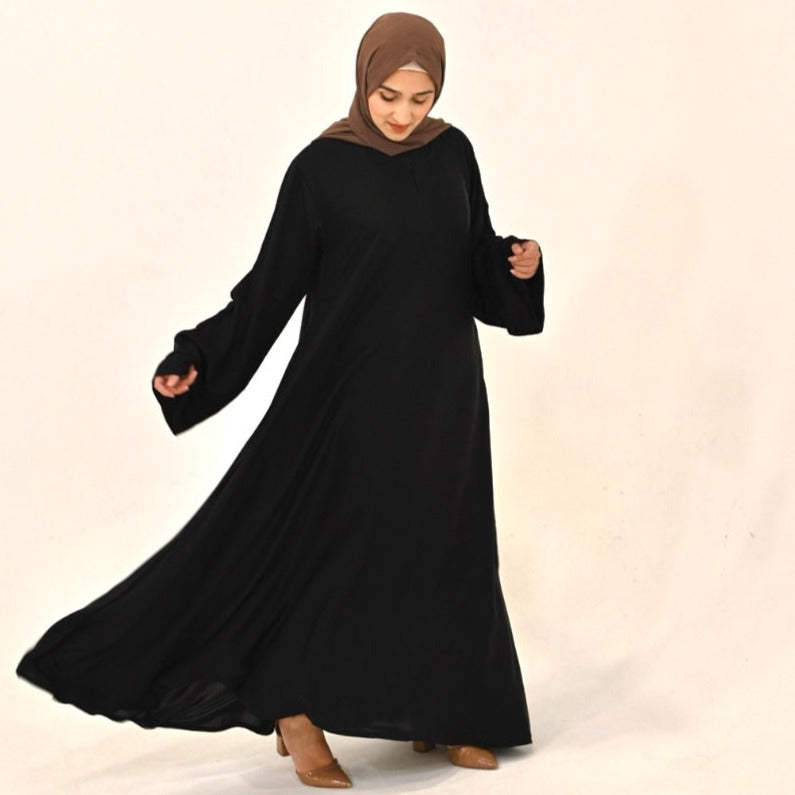 Classic Black Abaya