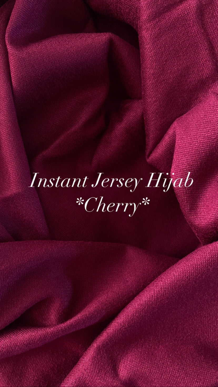 Instant Jersey Hijab - More Colours Available