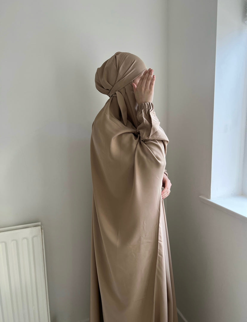 Nude Jilbab with matching niqaab