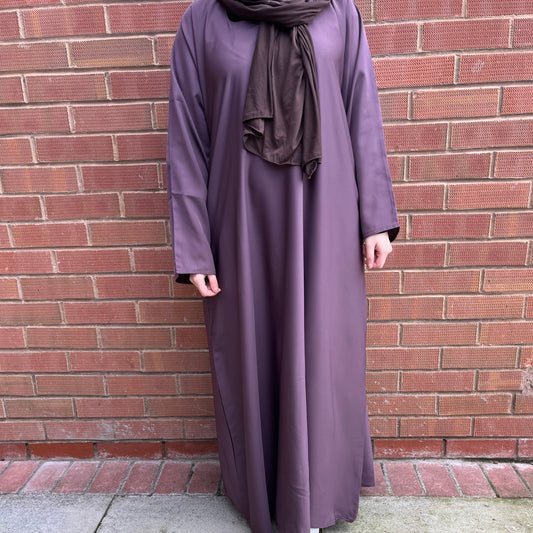 Mauve Nida Abaya (no belt)