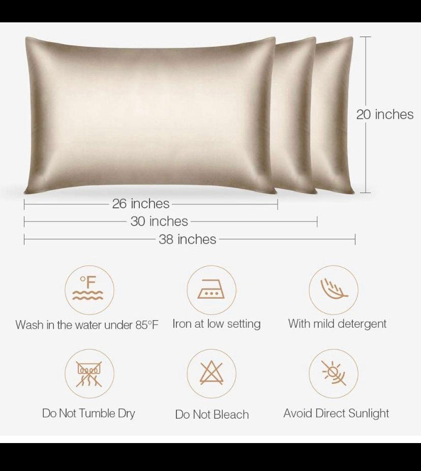 CLEARANCE 100% Mulberry Silk Pillowcase