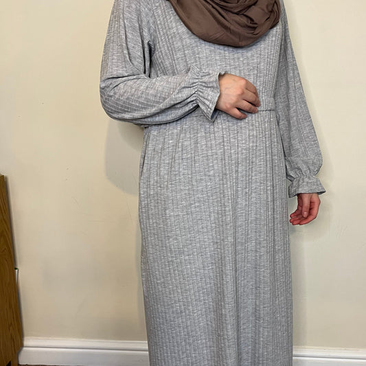 Loungewear Abaya - Grey